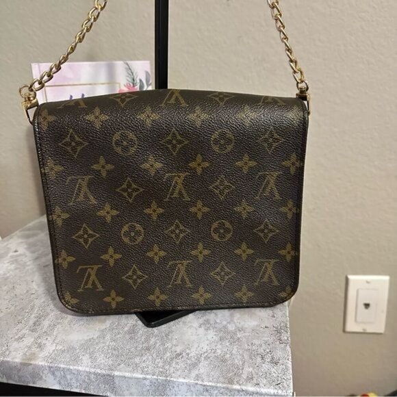 Louis Vuitton LV Monogram Cartouchière MM Vintage - Picture 11 of 16